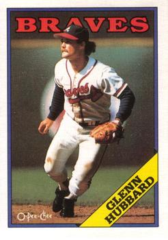 1988 O-Pee-Chee Baseball Cards 325     Glenn Hubbard